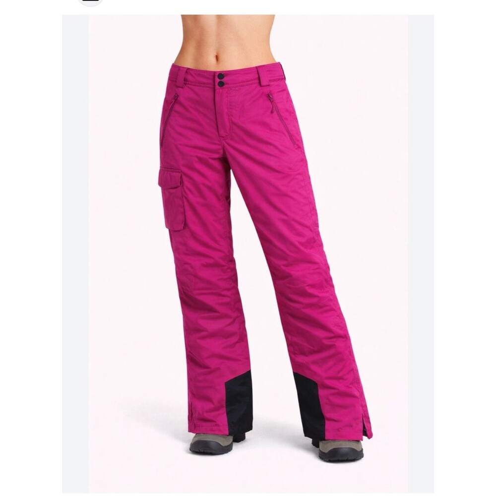 Slalom ski snow women’s pants XS pink